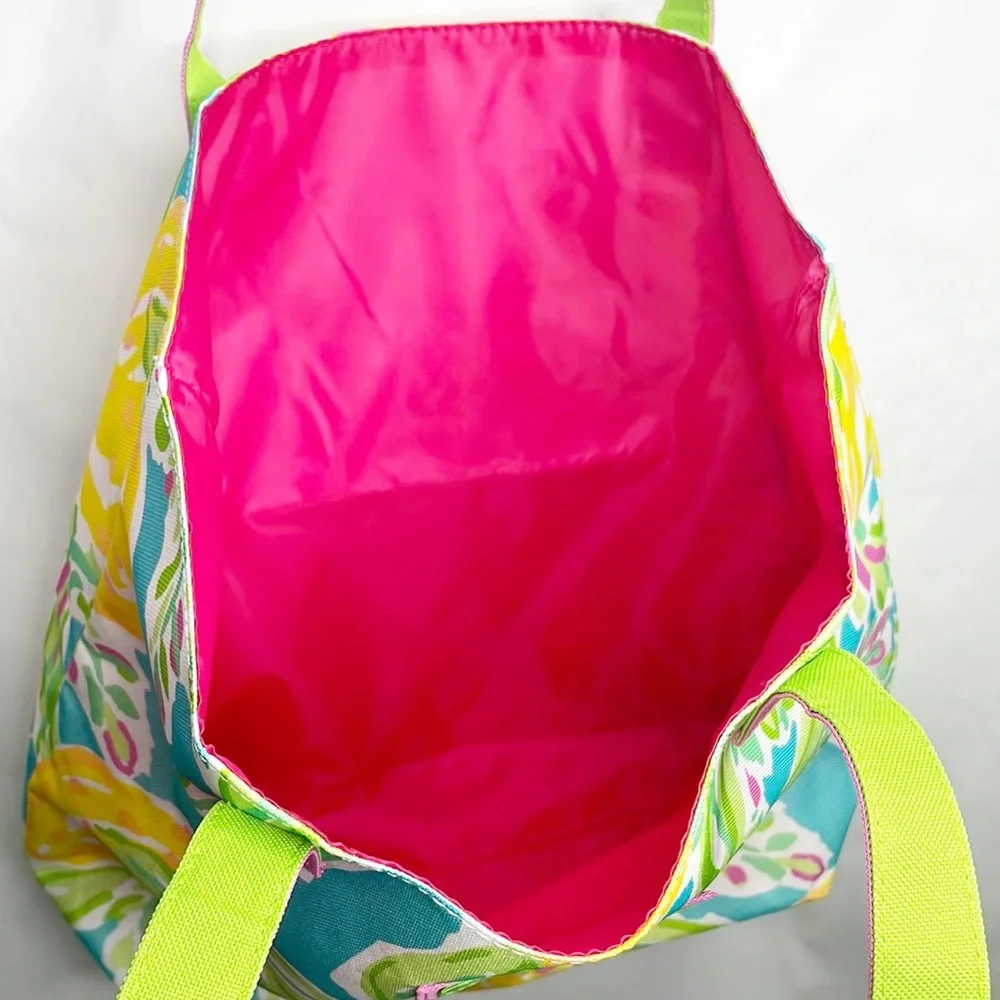Lily Pulitzer Lemon Canvas Tote - Picture 6 of 6